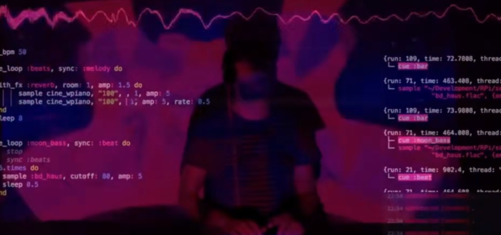Frekans Code Live Algorave Performance